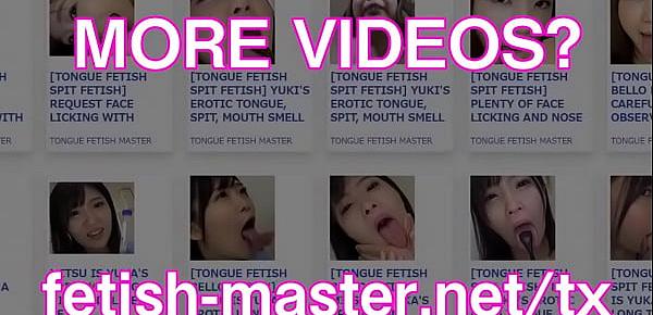 trendsJapanese Asian Tongue Spit Face Nose Licking Sucking Kissing Handjob Fetish - More at fetish-master.net